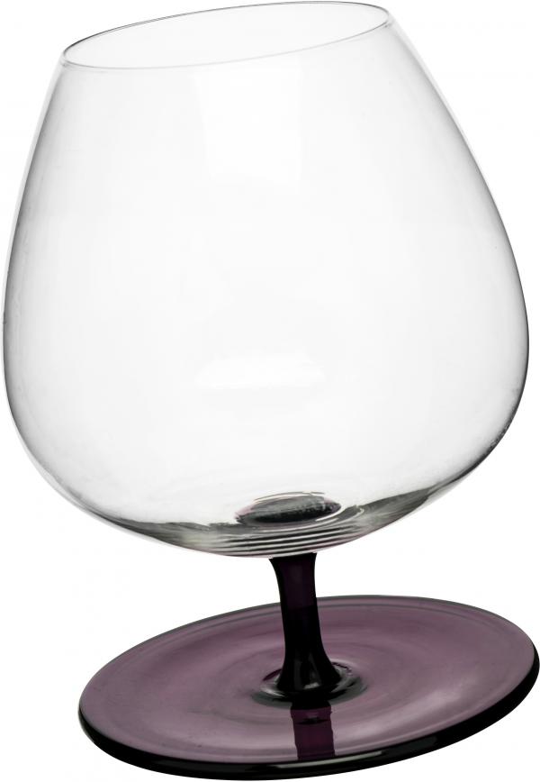   Houpací sklenice SAGAFORM Rocking Brandy Glass, 2ks, fialové